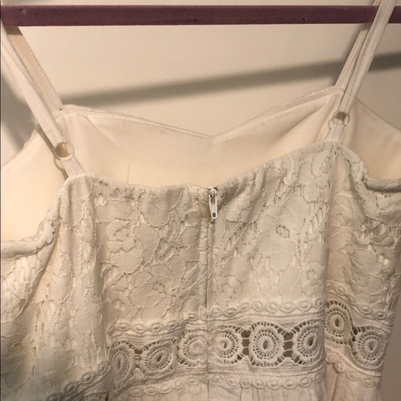 White Lacey Dress - Picture 5 of 5